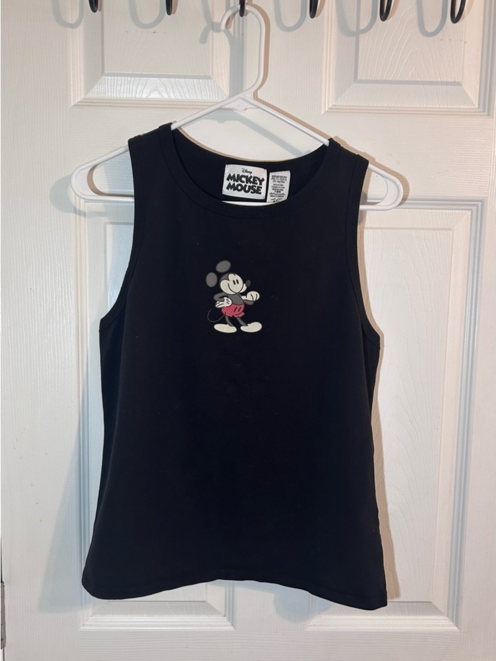 Disney Mickey Mouse Genuine Mousewear Black Tank Sz M
